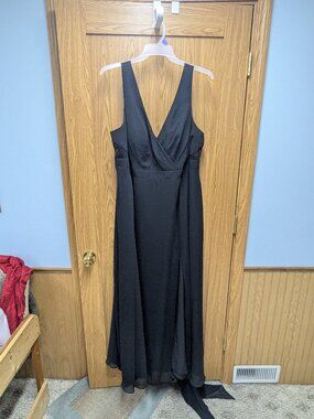 Black evening gown